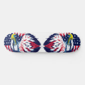 American Eagle Flag Skateboard (Horizontal)