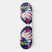 American Eagle Flag Skateboard (Vorderseite)