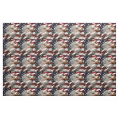 American Eagle Flag Stoff (Fat Quarter (45,7 x 55,9 cm))