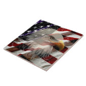 American Eagle Flag Tile Fliese (Seite)