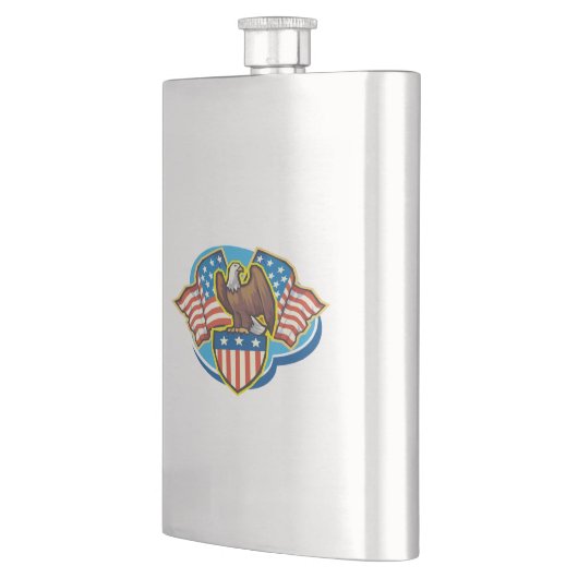 American Eagle Flask Flachmann (Links)