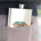 American Eagle Flask Flachmann (Beispiel)