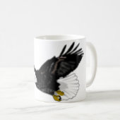 American Eagle Flying Coffee Mugs Kaffeetasse (VorderseiteRechts)