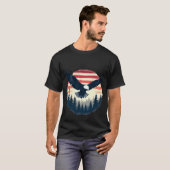 American Eagle Forest Sunset T-Shirt (Vorne ganz)