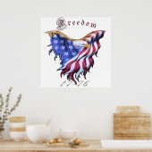 American Eagle - Freedom Poster (Küche)