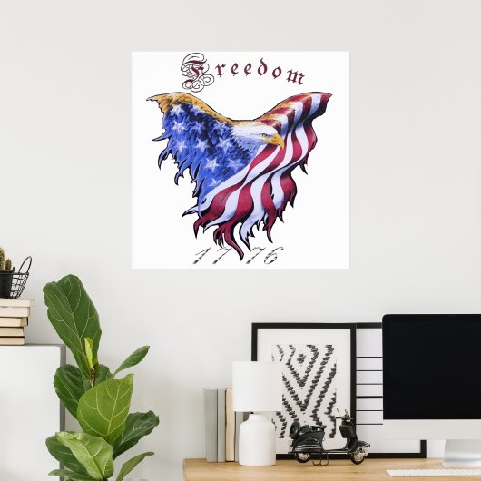 American Eagle - Freedom Poster (Heimbüro)