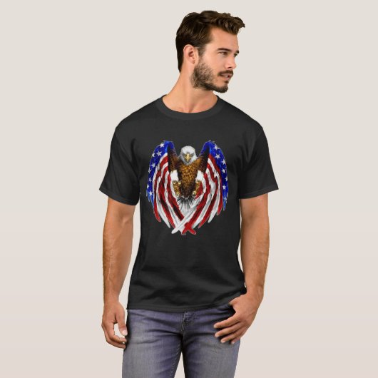American Eagle Frontal T-Shirt (Vorne ganz)