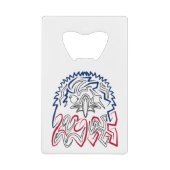 American Eagle Geldbeutel Flaschenöffner (Vorderseite)