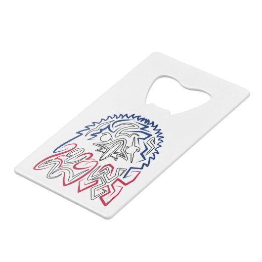 American Eagle Geldbeutel Flaschenöffner (Vorderseite Schrägansicht)