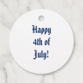 American Eagle Geschenkanhänger (Rückseite)