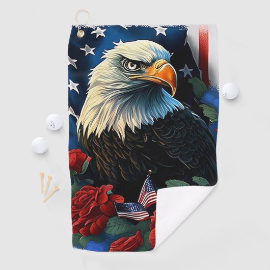 American Eagle Golfhandtuch (Insitu)