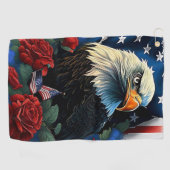 American Eagle Golfhandtuch (Horizontal)