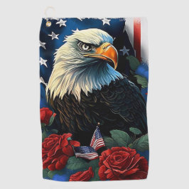 American Eagle Golfhandtuch