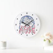 American Eagle Große Wanduhr (Zuhause)