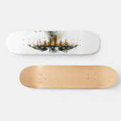 American Eagle Grunge Custom Pro Park Board Skateboard (Horizontal)