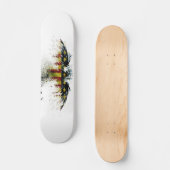 American Eagle Grunge Custom Pro Park Board Skateboard (Vorderseite)