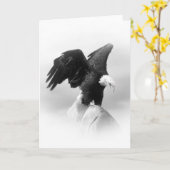 American Eagle Grußkarte Karte (Gelbe Blume)