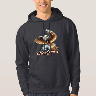"American Eagle Happy New Year Hoodie