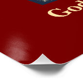 American Eagle Honor Our Veterans Poster (Ecke)