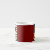 American Eagle Honor Our Veterans Specialty Mug Espressotasse (Vorderseite)