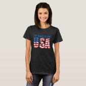American Eagle Ich bin Made in the USA Flag 4. T-Shirt (Vorne ganz)