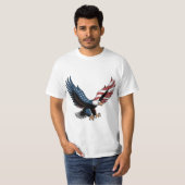 American Eagle in Flight T-Shirt (Vorne ganz)