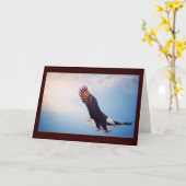 American Eagle Karte (Gelbe Blume)