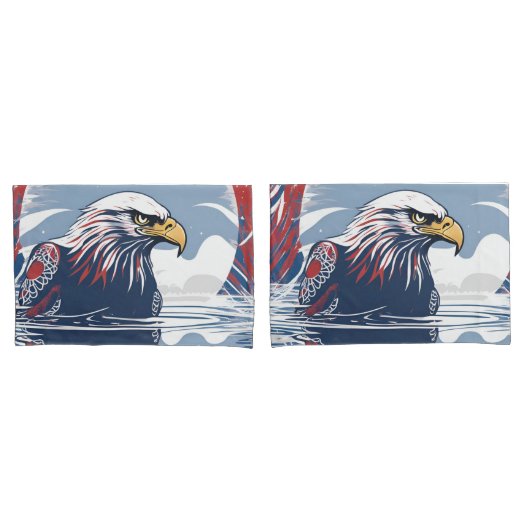 American Eagle Kissenbezug (Vorderseite-Set)