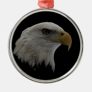American Eagle Leadership Motivierend Silbernes Ornament