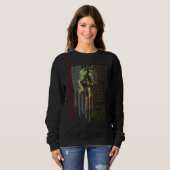 American Eagle Liberty Freedom Patriot Justice for Sweatshirt (Vorne ganz)