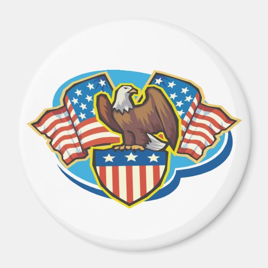 American Eagle Magnet (Vorne)