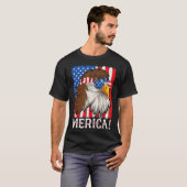 American Eagle Mens, USA 4. Juli T-Shirt (Vorne ganz)