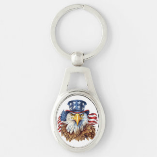 American Eagle Metal Schlüsselanhänger - Ein Symbo