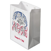 American Eagle Mittlere Geschenktüte (Rückseite Schrägansicht)