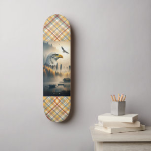 American Eagle Nature Karohemd Skateboard