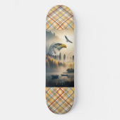 American Eagle Nature Karohemd Skateboard (Vorderseite)