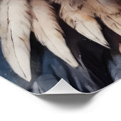 American Eagle no 4 Glossy Poster (Ecke)