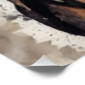 American Eagle no 7 Glossy Poster (Ecke)