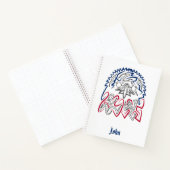 American Eagle Notizblock (Innenseite)