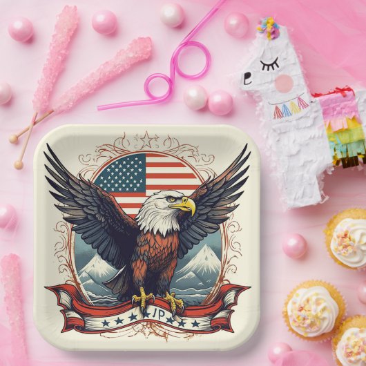 American Eagle Pappteller (Party)