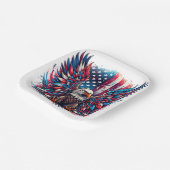 American Eagle Pappteller (Gewinkelt)