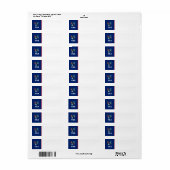 American Eagle Patriotic Flag Blau (Vorne)