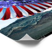 American Eagle Poster (Ecke)