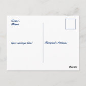 American Eagle Postkarte (Rückseite)