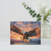 American Eagle Postkarte (Stehend Vorderseite)