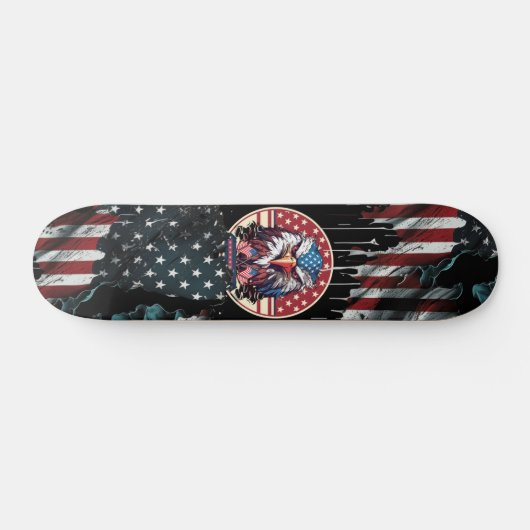 American Eagle Pride Skateboard Deck (Horizontal)