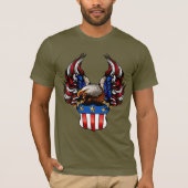American Eagle, Red White & Blue, Patriot, T-Shirt (Vorderseite)