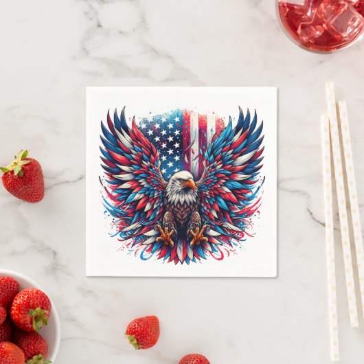 American Eagle Serviette (Beispiel)