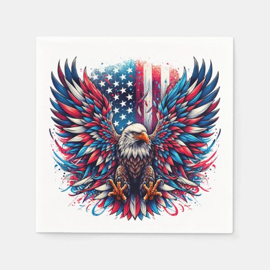 American Eagle Serviette (Vorderseite)