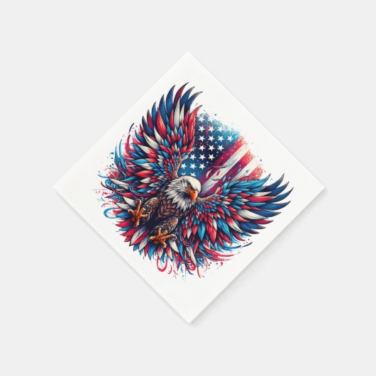 American Eagle Serviette (Ecke)